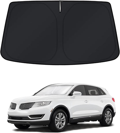 KUST Windshield Sun Shade for Toyota RAV4 2019-2022 2023 2024 2025 2026 Window Accessories Shade Sun Visor Cover Foldable Block UV Rays - Colors C
