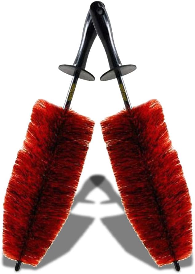 Speed Master Wheel Brush | Memory Foam Bristles | Safe on All Wheel Types | Clean Your Wheels with Ease!