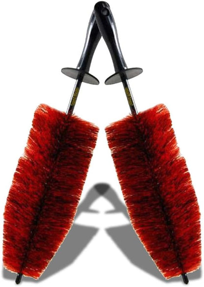 Speed Master Wheel Brush | Memory Foam Bristles | Safe on All Wheel Types | Clean Your Wheels with Ease!