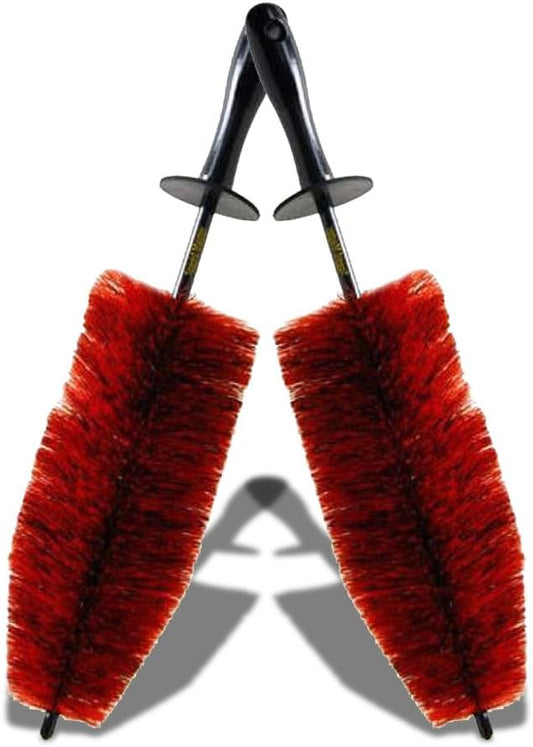 Speed Master Wheel Brush | Memory Foam Bristles | Safe on All Wheel Types | Clean Your Wheels with Ease!