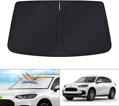 KUST Windshield Sun Shade for Toyota RAV4 2019-2022 2023 2024 2025 2026 Window Accessories Shade Sun Visor Cover Foldable Block UV Rays - Colors G