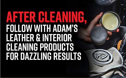 Adam's All Purpose Interior Cleaning Gel - Car Interior Cleaning For Interior Detailing Leather Seats, Vinyl Carpet, Upholstery, Plastic & Rubber Surfaces