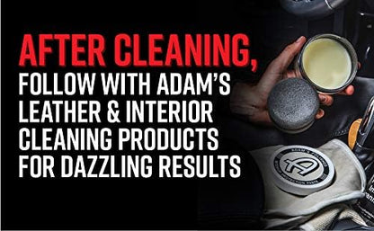 Adam's All Purpose Interior Cleaning Gel - Car Interior Cleaning For Interior Detailing Leather Seats, Vinyl Carpet, Upholstery, Plastic & Rubber Surfaces