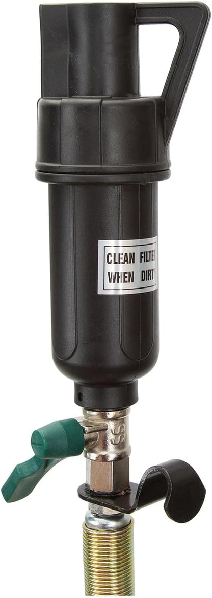 OEMTOOLS 87042 18 Gallon Portable Oil Lift Drain, Waste Oil Drain with Steel Waste Oil Container, Oil Changing, Oil Dolly for Motor Oil Drain, Funnel Drain