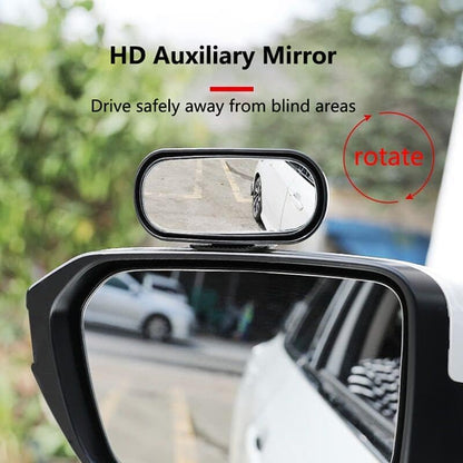Blind Spot Mirror for Car 2 Pack, Adjustable Convex Wide-Angle Blindspot Mirrors, 360° Rotatable Small Stick-On Blind Side Mirror for Cars, SUVs & Trucks