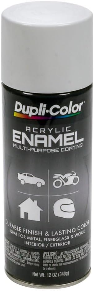 Dupli-Color DA1692 Multi-Purpose Acrylic Enamel Spray Paint - Crystal Clear - 12 oz. Aerosol Can