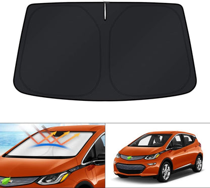 KUST Windshield Sun Shade for Toyota RAV4 2019-2022 2023 2024 2025 2026 Window Accessories Shade Sun Visor Cover Foldable Block UV Rays - Colors A