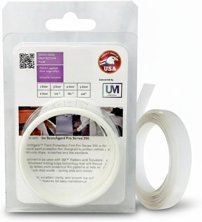 4 Door Edge Upromax Paint Protection Film PPF 8mil Precut Strips, Universal Fit Clear Tape Door Seal, Car Accessories Car Cover, Scotch Guard, Clear Tape, Door Protector, SUV
