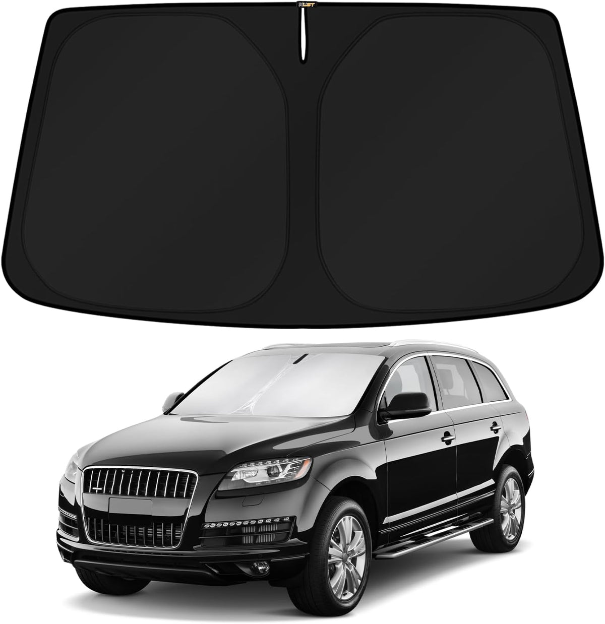 KUST Windshield Sun Shade for Toyota RAV4 2019-2022 2023 2024 2025 2026 Window Accessories Shade Sun Visor Cover Foldable Block UV Rays - Colors E
