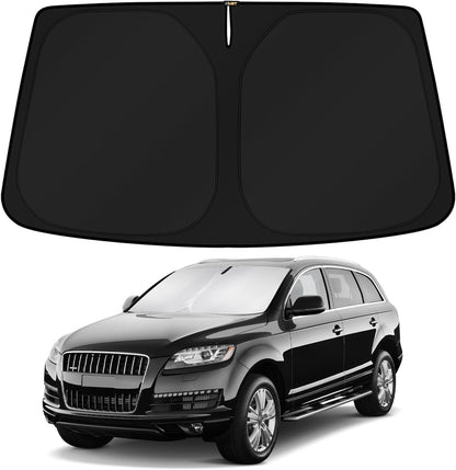 KUST Windshield Sun Shade for Toyota RAV4 2019-2022 2023 2024 2025 2026 Window Accessories Shade Sun Visor Cover Foldable Block UV Rays - Colors E