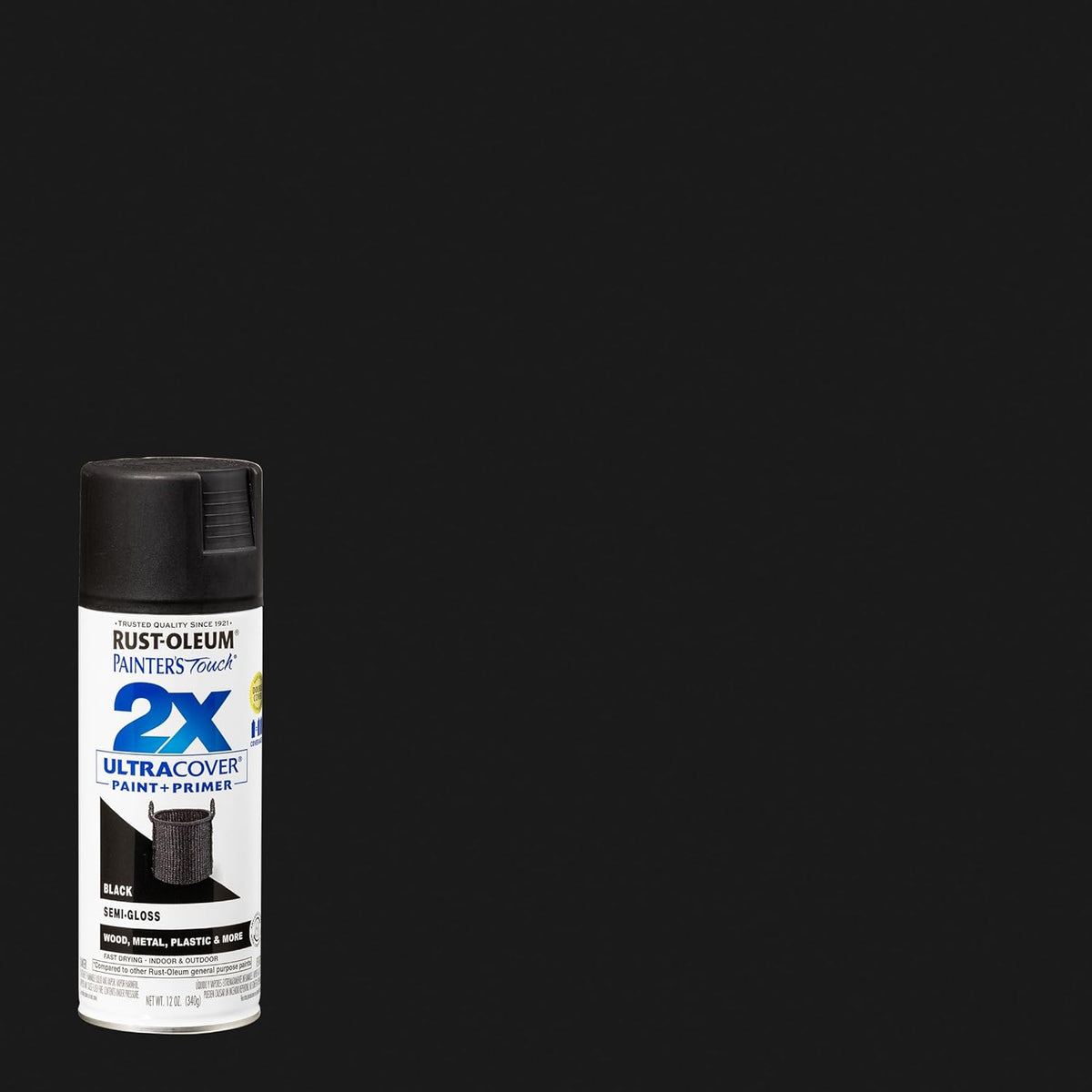 Rust-Oleum 334029 Painter's Touch 2X Ultra Cover Spray Paint, 12 oz, Gloss Clear - Colors C
