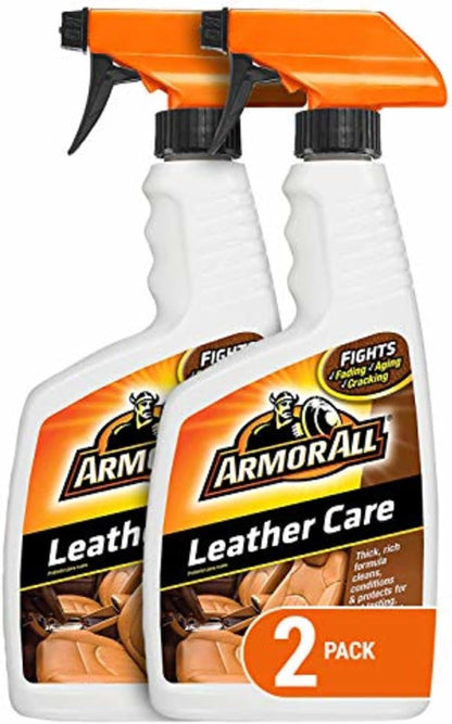 Armor All Car Leather Conditioner Gel, Interior Cleaner for Cars, Trucks and Motorcycles, 18 Fl Oz