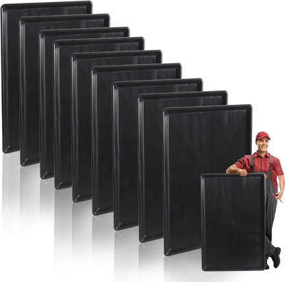 3 Pack Extra Large Oil Drip Pan, 35.4 x 24 x 1.6 in Oil Change Drain Pan, Plastic Oil Drip Tray for Under Car, Oil Catch Pan Tray for Garage, Fridges, Washing Machines, Cat Litter Box Bottom
