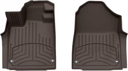 WeatherTech FloorLiner HP Custom Fit Floor Mats for Acura MDX 1st Row (4416691IM), Black