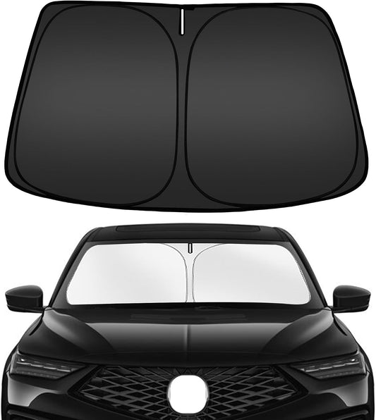 ARISMOTOR Windshield Sun Shade for Honda Civic 11th Gen 2022-2025 2026, Custom Fit Foldable Front Window Sunshade Sun Visor Protector, Block UV Rays Keep Your Car Cooler - Colors C