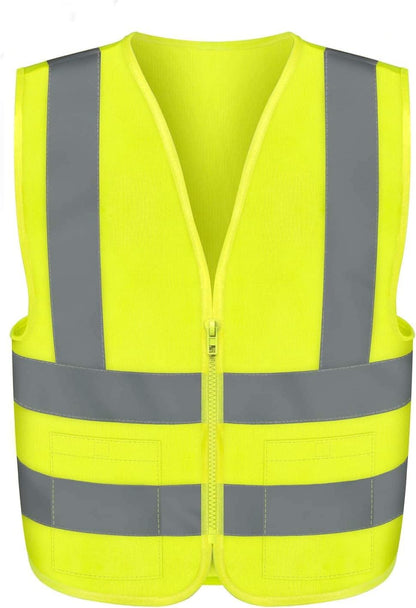 Neiko High Visibility Safety Vest ANSI Class 2, 2 Pockets