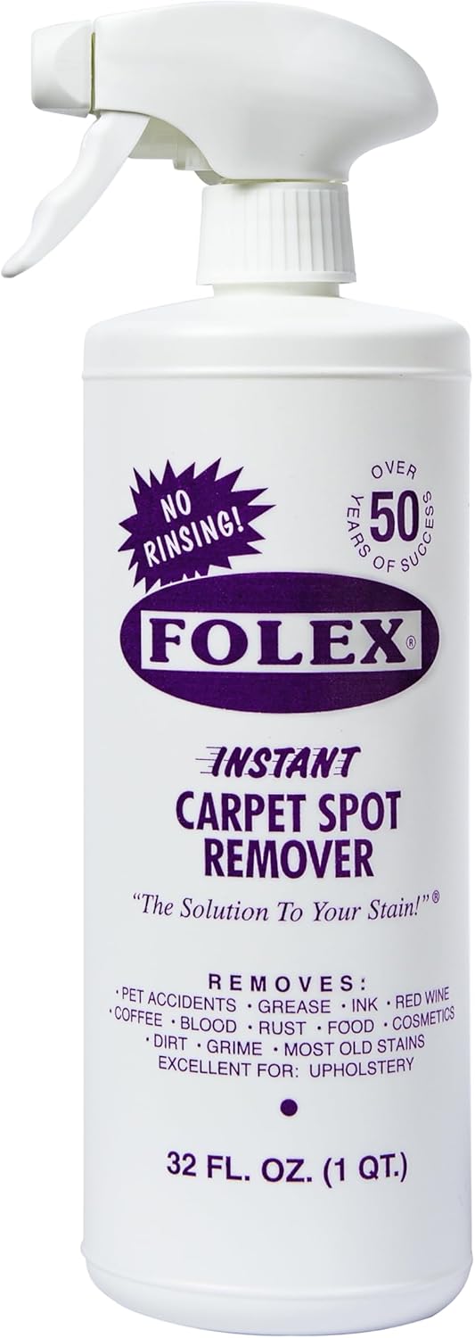 Folex Instant Carpet Spot Remover, 32 Fl Oz (Pack of 2)