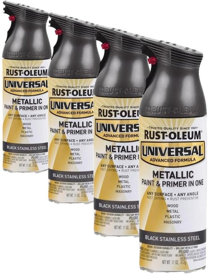 Rust-Oleum 302151 Universal All Surface Clear Topcoat Spray, 11 oz, Dead Flat Clear - Colors B