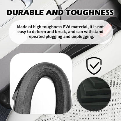 2PCS Car Seat Gap Filler Organizer,2 in 1 Car Gap Filler with Fill and Storage Function for Storing Phones Keys Cards,Universal Multifunctional No Drop Seat Guard for Cars