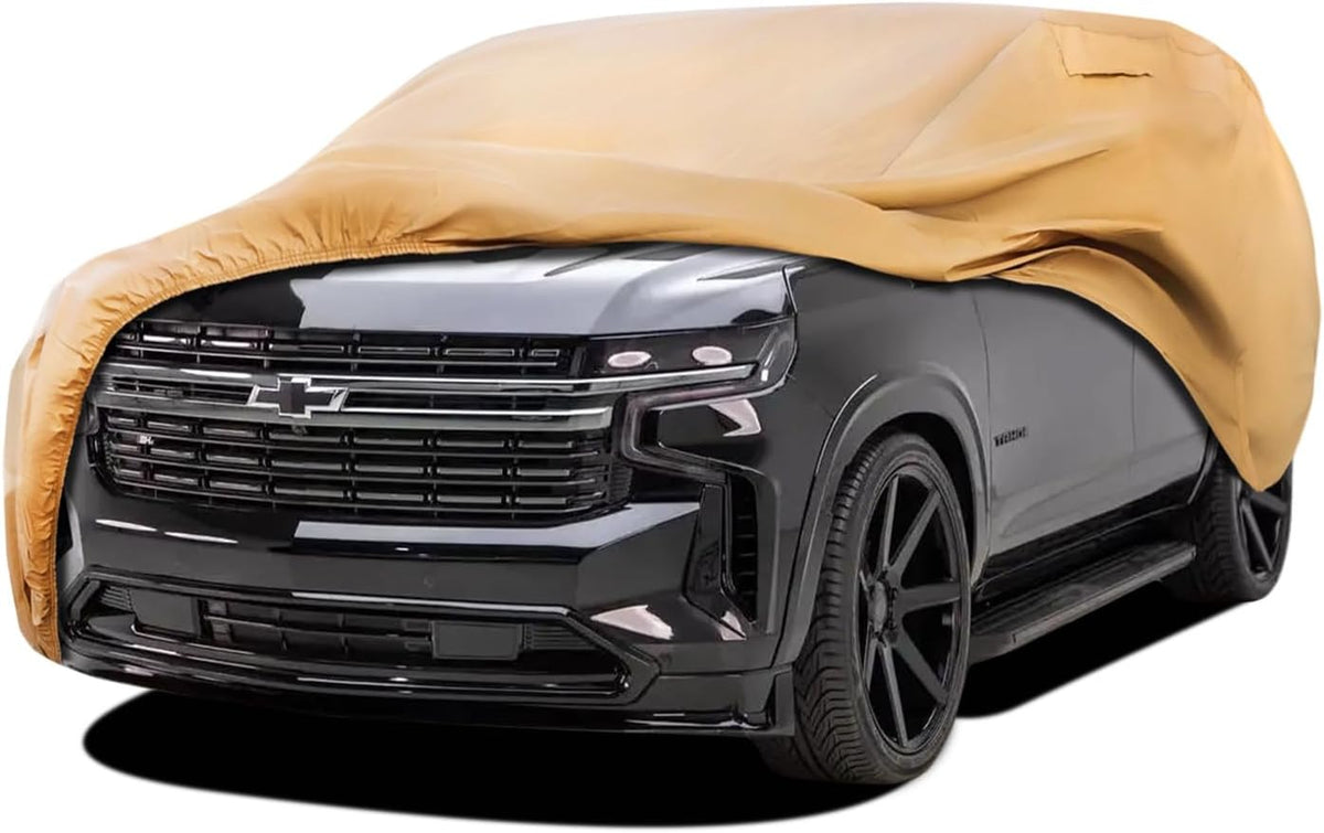 Heavy Duty Outdoor Car Cover Custom Fit for 1994-2026 Ford Mustang, Windproof All Weather Waterproof Sun Rain UV Dust Snow Protection Outdoor Car Covers
