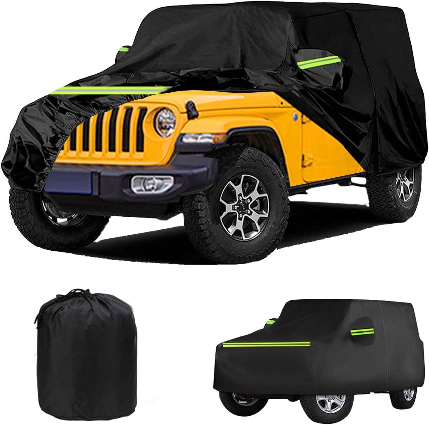 Sedan Car Cover, Car Cover Waterproof All Weather for Automobiles, Outdoor Full Car Covers Windproof Universal Fit for Sedan 178-185 inch