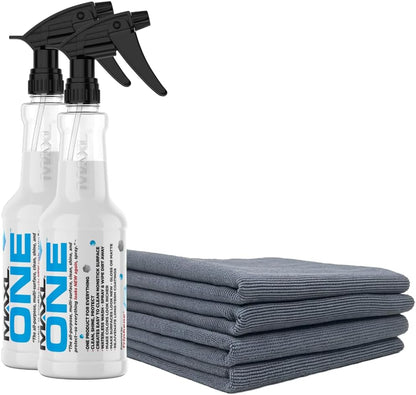 MAXLONE™ 20oz Car Spray with Triphene®, Quick Spray & Wipe All Purpose Waterless Detailer, Better Than Any Car Detailing Kit - Clean, Shine, Protect Paint, Glass, Wheels, and Trim Without Pre-Washing
