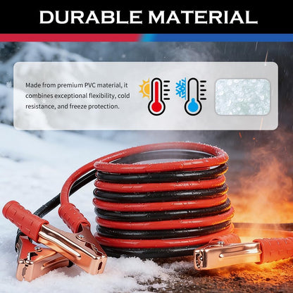 67" 150A Car Jumper Cables Heavy Duty,Automotive Battery Jumper Cables with Alligator Clips for Jump Starting Dead or Weak Batteries,Portable Jumpers Cable Kit for Most Vehicles