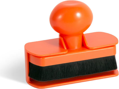 UNIMEIX Tire Shine Applicator Brush Large Vegan Tire Shine Brush with Storage Stand for Vehicles Tire Shine Polish Wax and Car Wash