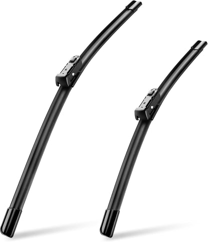 Raidbee® 26"+26" Windshield Wiper Blades Replacement for Ford Fusion 2013 2014 2015 2016 2017 2018 2019 2020 Genuine OEM Quality 2 Pack - Colors A