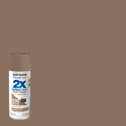 Rust-Oleum 334029 Painter's Touch 2X Ultra Cover Spray Paint, 12 oz, Gloss Clear - Colors E