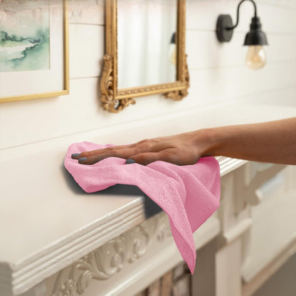 Avalon Towels Microfiber Cleaning Cloths (Value Pack of 36) - Size 16 x 16 Inches, Highly Absorbent Cleaning Rags, Lint Free, Reusable and Washable, Microfiber Towels for Cars
