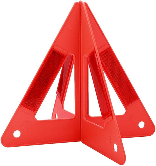 Gavigain Emergency Triangles, Portable Car Emergency Breakdown Triangle Warning Reflective Warning Sign for Road Safety, normal