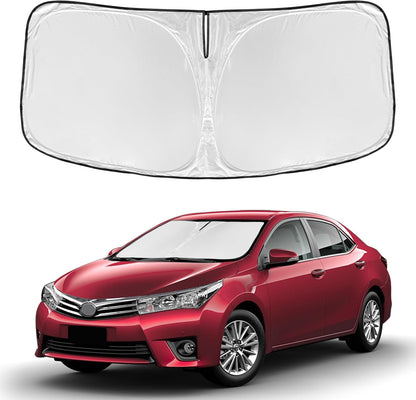 for Toyota Tacoma 2016-2023 2024 2025 2026 Sun Shade Sunshade Windshield Cover - 4 Layers Front Window Shade Custom Fit Tacoma 2Dr 4Dr Pickup Sun Visor 240T Shade Blocks UV Rays Car Accessories - Colors G