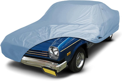 iCarCover Premium Car Cover for 1970-1972 Chevy Monte Carlo Heavy Duty Waterproof All-Weather Automobiles Custom Fit Indoor Outdoor UV Snow Protection Covers with Straps and Bag - Colors C