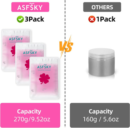 ASFSKY Car Cleaning Gel for Car Detailing Car Cleaning Gel Putty Reusable Keyboard Cleaner Gel Car Putty for Cleaning Dust Universal Cleaning Gel 5 Pack(Green)