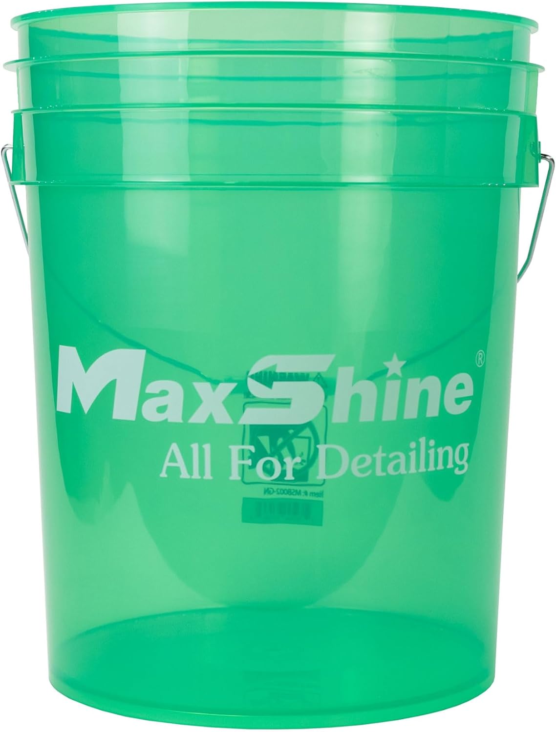 Maxshine 3.5 Gallon Universal Detailing Bucket (Red) – Car Wash Bucket for Scratch-Free Washing – Garage Storage & Auto Detailing Tool Holder – Holds Soap, Foam Cannon, Brushes, Microfiber Towels