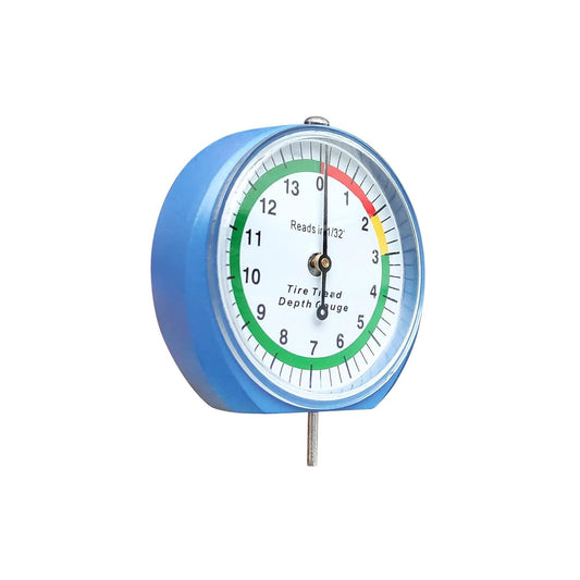 Tire Tread Depth Gauge, Reads in 1/32 inch increments, for Motorcycle, car,Truck and Bus