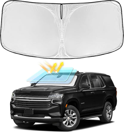 for Toyota Tacoma 2016-2023 2024 2025 2026 Sun Shade Sunshade Windshield Cover - 4 Layers Front Window Shade Custom Fit Tacoma 2Dr 4Dr Pickup Sun Visor 240T Shade Blocks UV Rays Car Accessories - Colors C