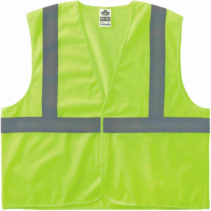 Ergodyne GloWear Reflective Safety Vest, Yellow, Orange, Mesh, Adults, Unisex, Hi-Visibility Safety Vest, Vest