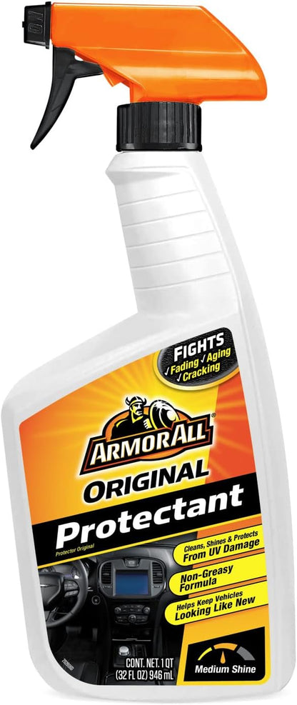 Armor All Car Protectant Refill by Armor All, Car Interior Cleaner with UV Protection, 1 Gal Each, White, 128 Fl Oz (Pack of 1)