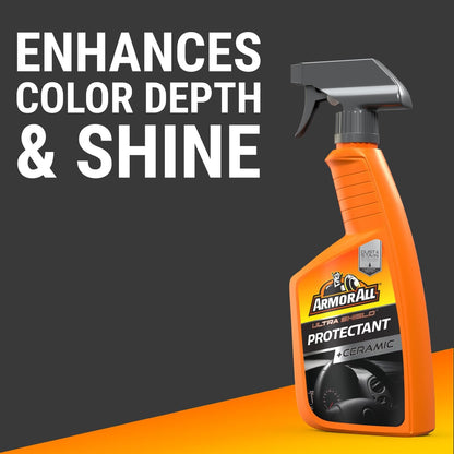 Armor All Extreme Shield Protectant Spray , Interior Car Cleaner with UV Protection Against Cracking and Fading, 16 Fl Oz