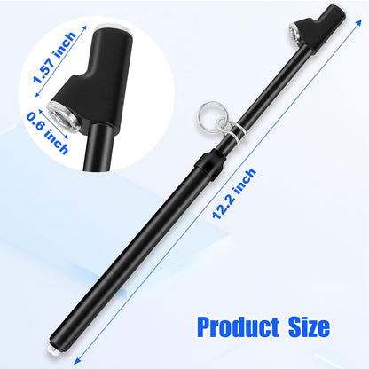 2-Pack Dual Head Tire Pressure Gauge – Heavy Duty 10-150 PSI Air Pressure Gauge with Stainless Steel Body, Metal Nozzle & Durable Plated Brass – for Cars, Trucks, Bikes, RVs & Vehicles