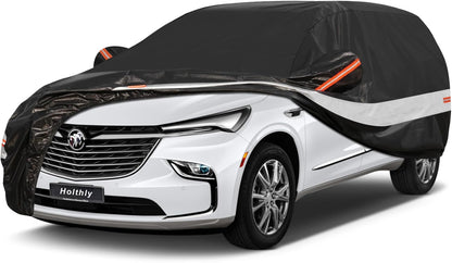 10 Layers Car Cover Custom Fit for Mercedes Benz C Class C250 C300 C43 C63 (1993-2026), Waterproof All Weather for Automobiles, Outdoor Full Cover Sun Dust Rain Protection with Cotton. Black - Colors A