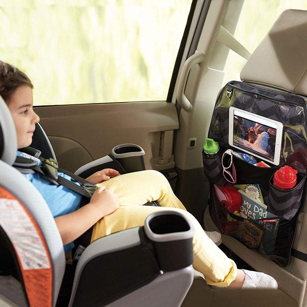 Skip Hop Back Seat Car Organizer, Style Driven, Black, 0.6 lb