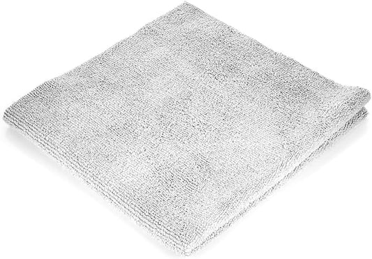 The Rag Company - Edgeless 300 - Microfiber Detailing Towels, Perfect for Removing Polishes, Sealants, and Glaze; Great for Interior Cleaning and Dirty Jobs; 300GSM, 16in x 16in, Light Blue (10-Pack)