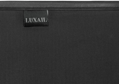 luxail Car Window Shades for Baby 19” x 12” (2 Pack) Cling, Blocks 99.98% UVR, Sun Shade Blocker, Glare Shield Protection, Side Car Window Screens, Mesh Window Shades for Baby, Black