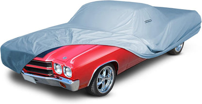 iCarCover Premium Car Cover for 1970-1972 Chevy Monte Carlo Heavy Duty Waterproof All-Weather Automobiles Custom Fit Indoor Outdoor UV Snow Protection Covers with Straps and Bag - Colors C