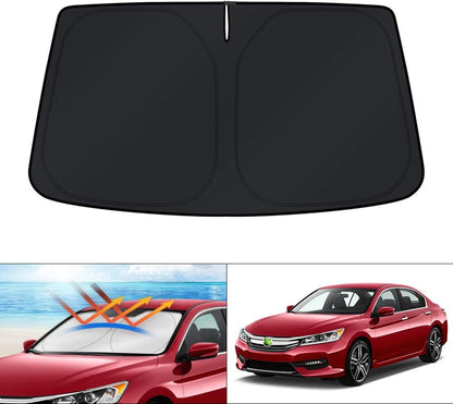 KUST Windshield Sun Shade for Toyota RAV4 2019-2022 2023 2024 2025 2026 Window Accessories Shade Sun Visor Cover Foldable Block UV Rays - Colors B