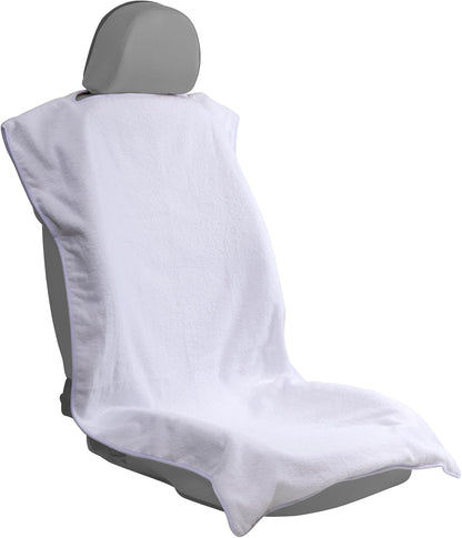 Car Seat Cover Protector Front Seats,for Gym Workout,Running,Swimming,Beach and Hiking,Waterproof Sweat Towel Bucket Seat Covers for Cars SUV Trucks (Black, 1Pcs)