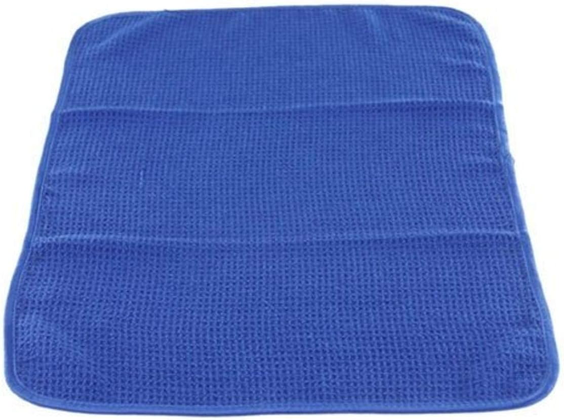 Chemical Guys Waffle Weave Gray Matter Microfiber Drying Towel - 25" x 36", Premium Blend Microfiber Towel with Soft-Banded Edging for Scratch-Free Car Drying, Ultra Absorbent